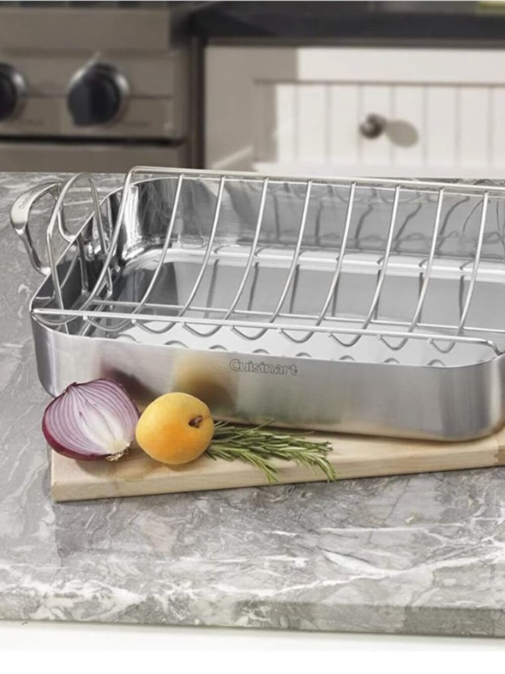 Cuisinart Multiclad Pro Triple Ply Stainless Cookware 16-inch Roasting Pan